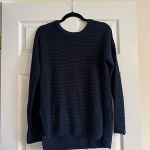 Michael Stars Navy Blue Knit Sweater //  Small